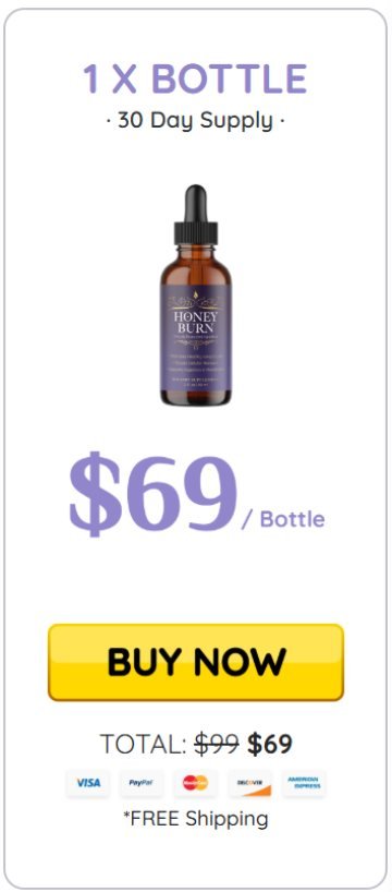 HoneyBurn Buy 1 Bottle